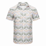 2023.8 Gucci short shirt Man M-3XL (81)