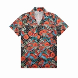 2023.8 Gucci short shirt Man M-3XL (64)