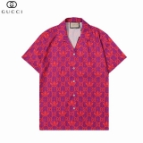 2023.8 Gucci short shirt Man M-3XL (90)