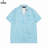 2023.8 Fendi short shirt Man M-3XL (19)
