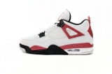2024.4 (Sale)Super Max Perfect Air Jordan 4 “Red Cement”Men And Women Shoes -LJR (13)