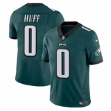 Men's Philadelphia Eagles #0 Bryce Huff Green Vapor Untouchable Limited Football Stitched Jersey